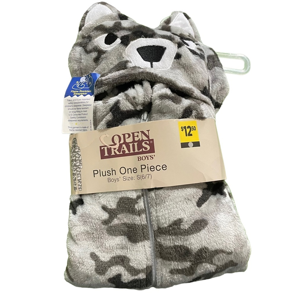 Open Trails plush one piece for Boys S (6-7)
